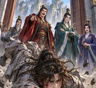 Xianxia style comic panel, example 2 of 4